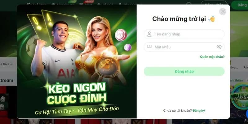4 bước đăng nhập vào TOPBET
