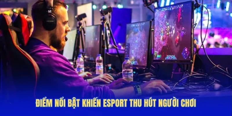 Điểm nổi bật khiến Esport thu hút người chơi