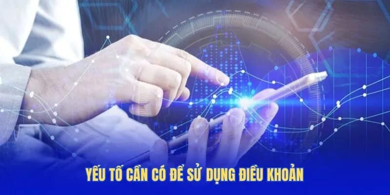 Yếu tố quan trọng cần có để sử dụng điều khoản